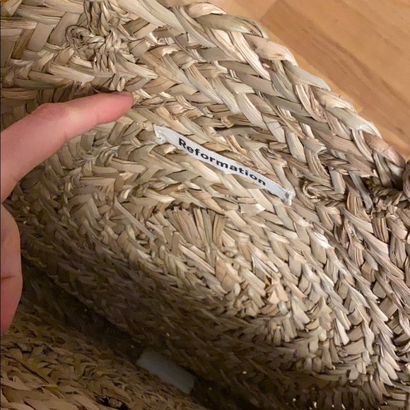 Reformation circle straw tote - Picture 5 of 5